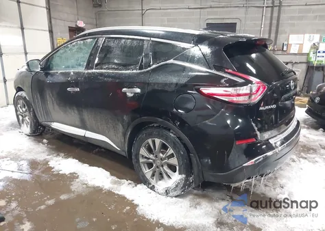 2015 Nissan Murano Sl from USA, damaged, VIN 5N1AZ2MH8FN208334